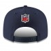 Men's Chicago Bears New Era Navy 2018 NFL Sideline Color Rush Official 9FIFTY Snapback Adjustable Hat 3062755